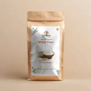 Kisana Wheat Flour | The pure Sharbati Wheat Flour (AATA)